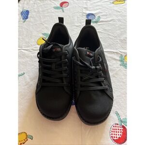 Women Size 7.5 Work Larnmern Steel Toe Lace Up Work Shoes Size New With No Box